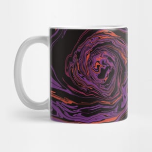 Sun and Fire Acrylic Pour Mug